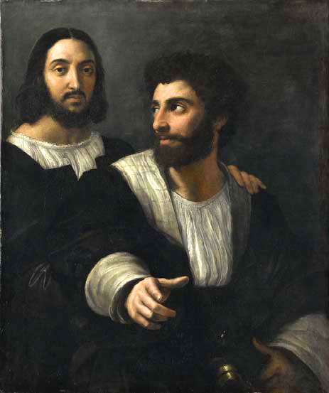 Autoportrait avec Giulio Romano