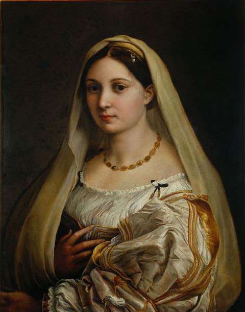 Raphaël, Portrait de femme, dit La Donna Velata