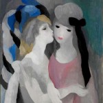 Marie Laurencin, Le baiser, vers 1927-®Adagp, Paris 2012