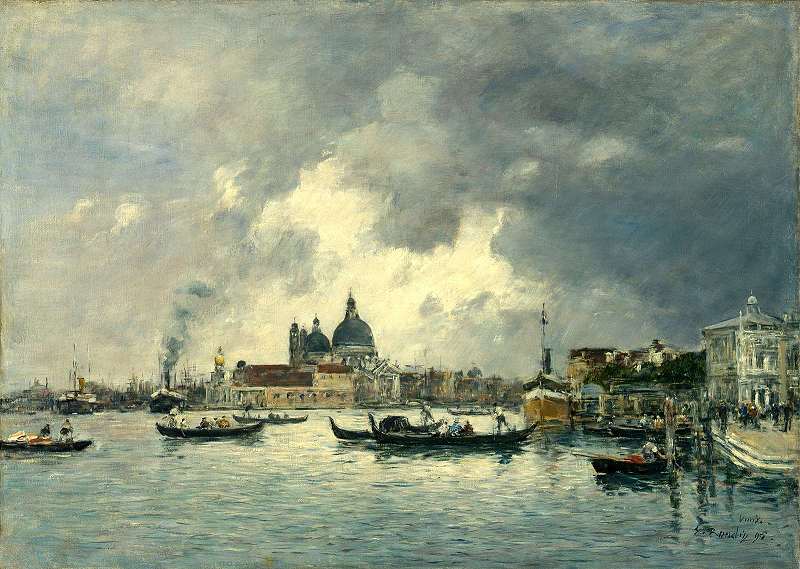 Venise Eugène Boudin