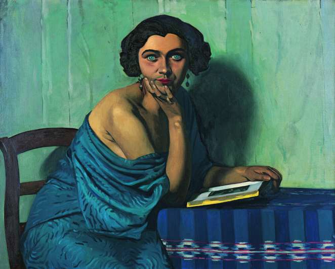Félix Vallotton, Le Retour de la mer, 1924, huile sur toile, 81 x 100 cm, Genève, Musées d’art et d’histoire de la Ville de Genève, don de la Société auxiliaire du musée, 1929 © musées d'Art et d'Histoire de la Ville de Genève / photo Bettina Jacot-Descombes