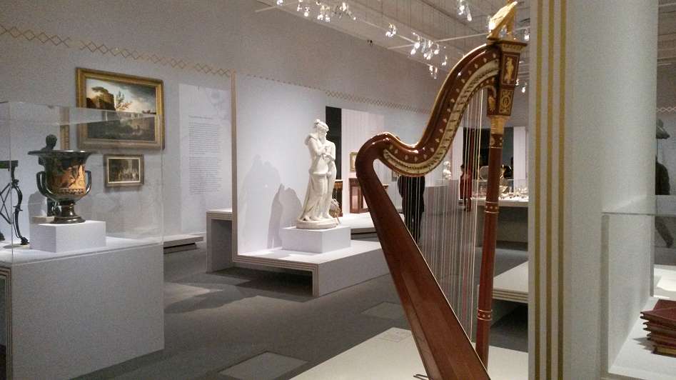 Une des salles de l'exposition 