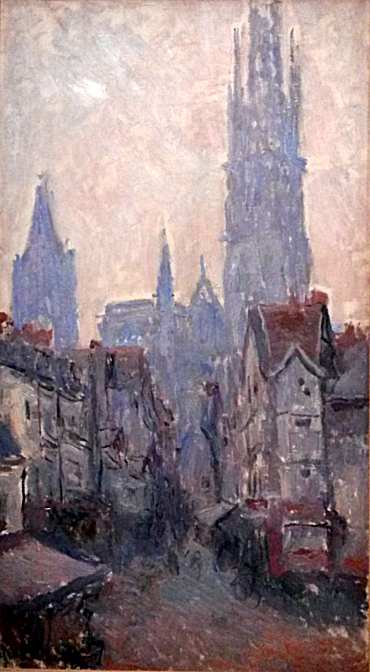 Monet - Rue de l'Epicerie à Rouen